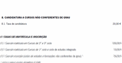 Imagens de Taxa de candidatura para cursos de formação fundamental, especializada e avançada