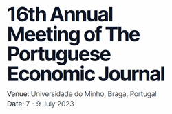 Imagens de 16º Encontro Anual do Portuguese Economic Journal